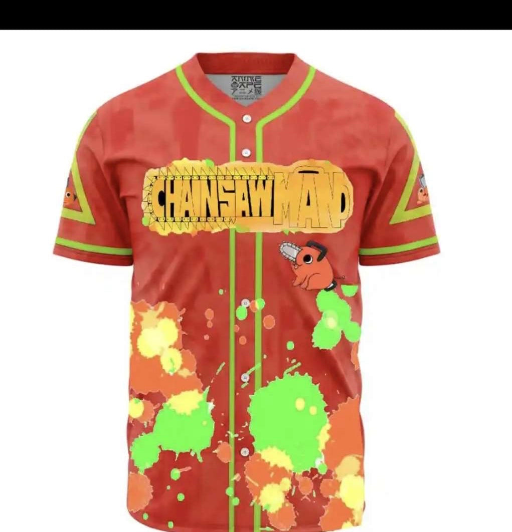 “Pochita” Chainsaw Man Jersey