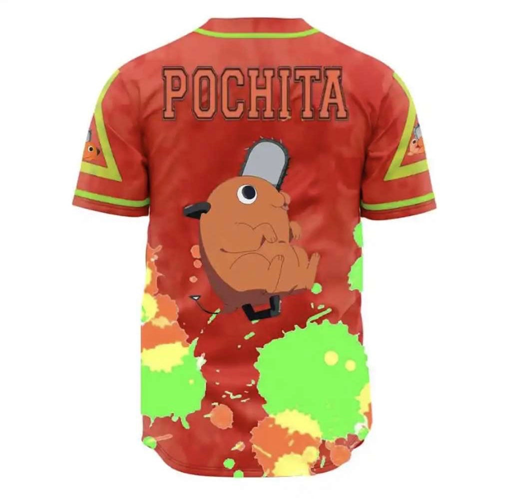 “Pochita” Chainsaw Man Jersey