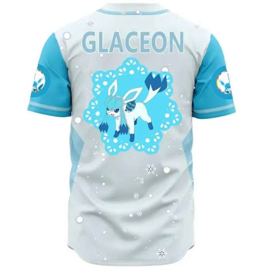 Glaceon Eeveelusion Pokémon Jersey