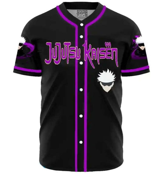 “Curse Purple” Gojo Santoru Custom Jersey