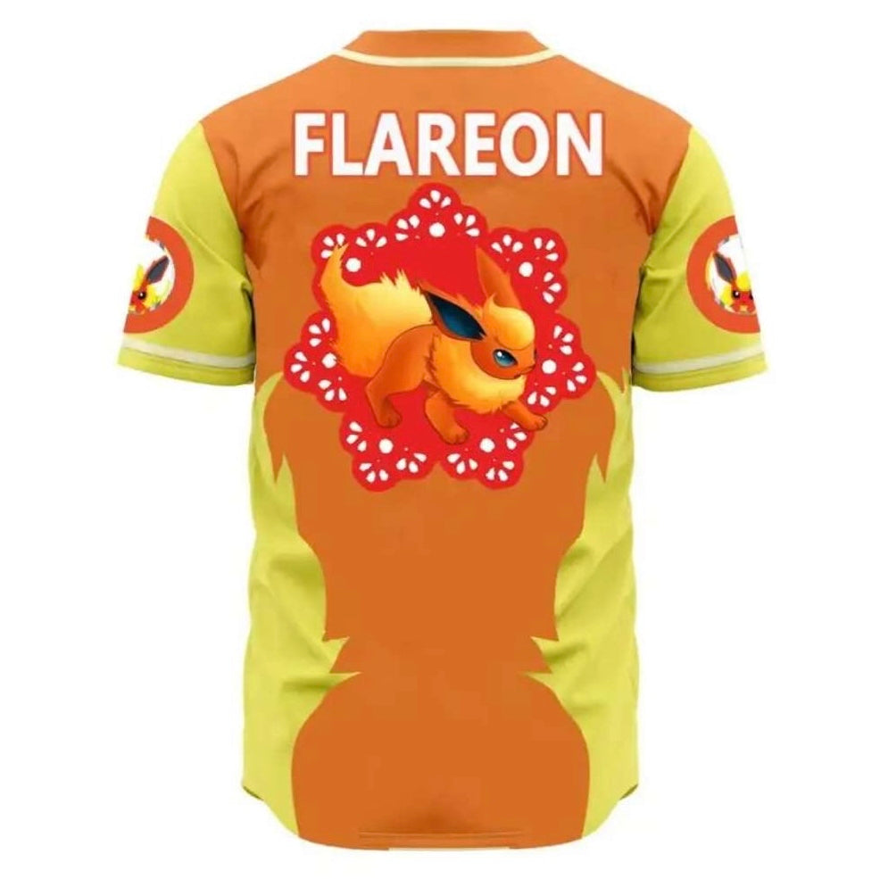 Flareon Eeveelusion Pokémon Jersey
