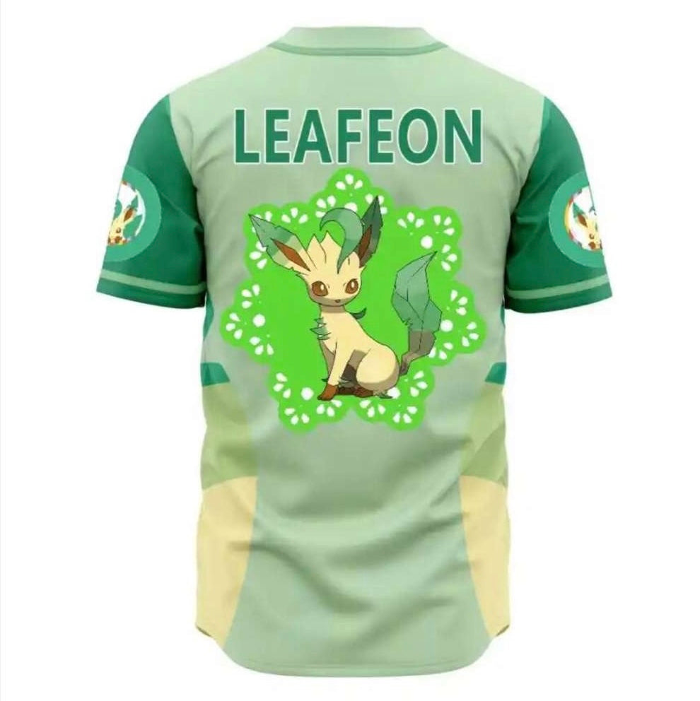 Leafeon Eeveelusion - Pokémon Jersey