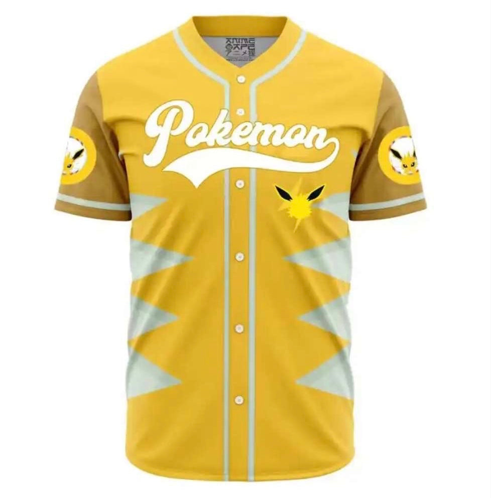 Jolteon Eeveelusion Pokémon Jersey