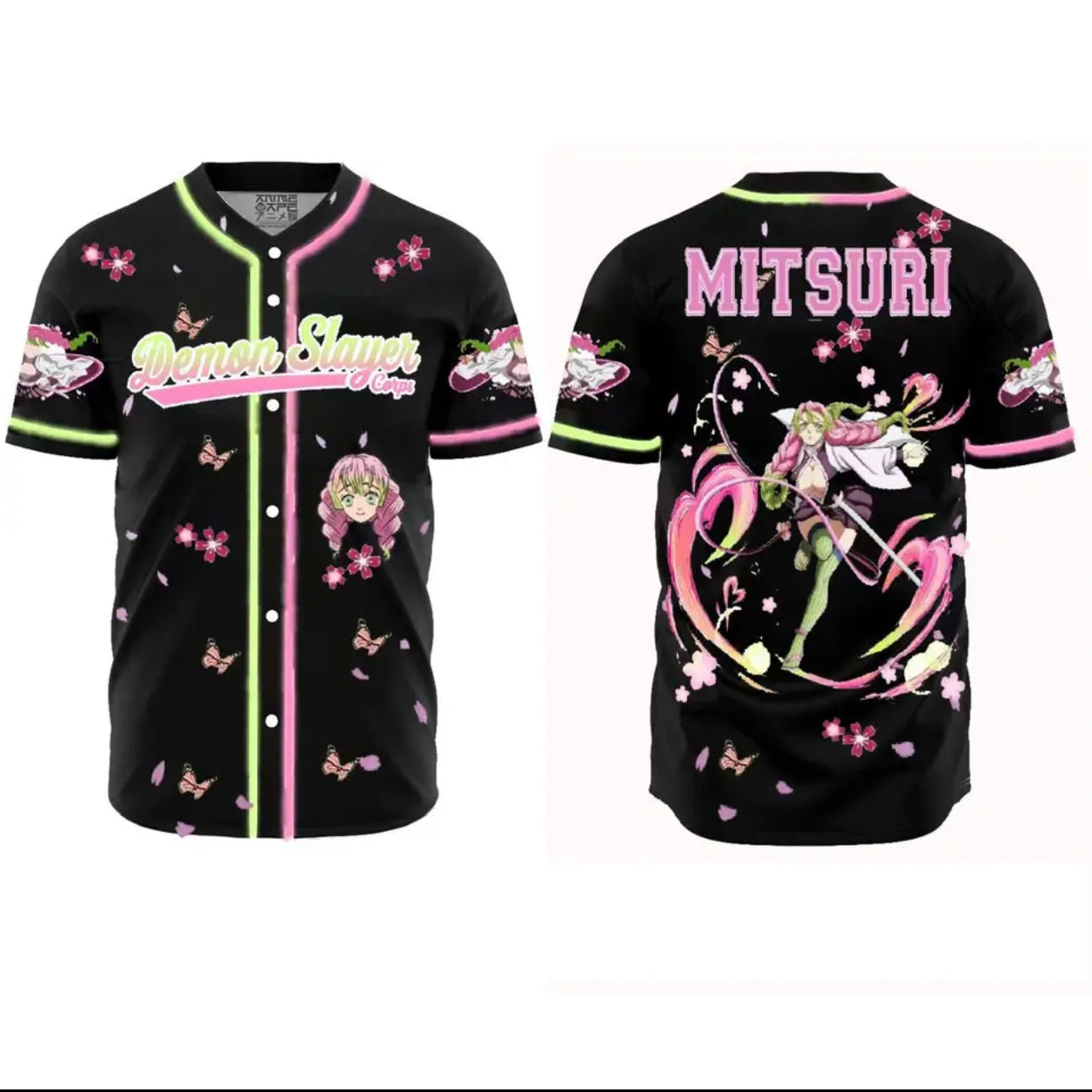 “Lethal Lover” Mitsuri Demon Slayer Jersey
