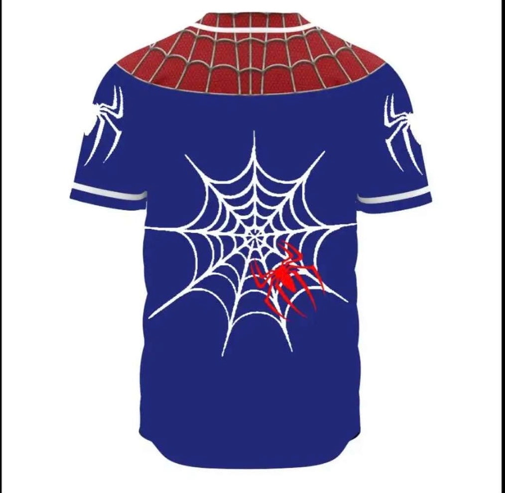SpiderMan Custom Jersey