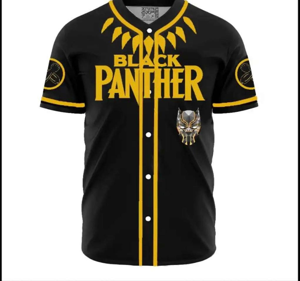 “Wakanda Forever “ - Black Panther Custom Jersey