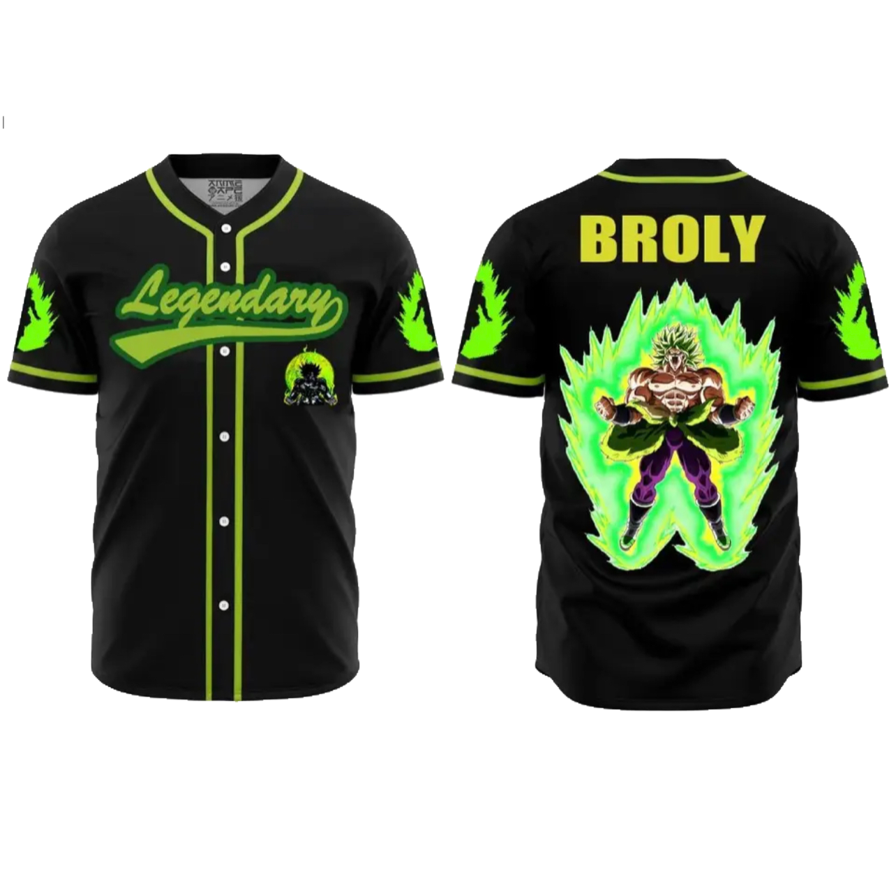 “Broly “ DBZ Custom Jersey