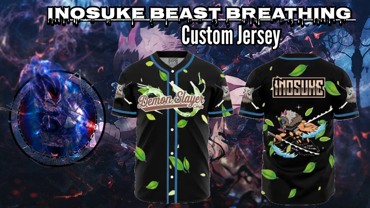 “Beast Breathing” - Inosuke Demon Slayer Corp. Jersey