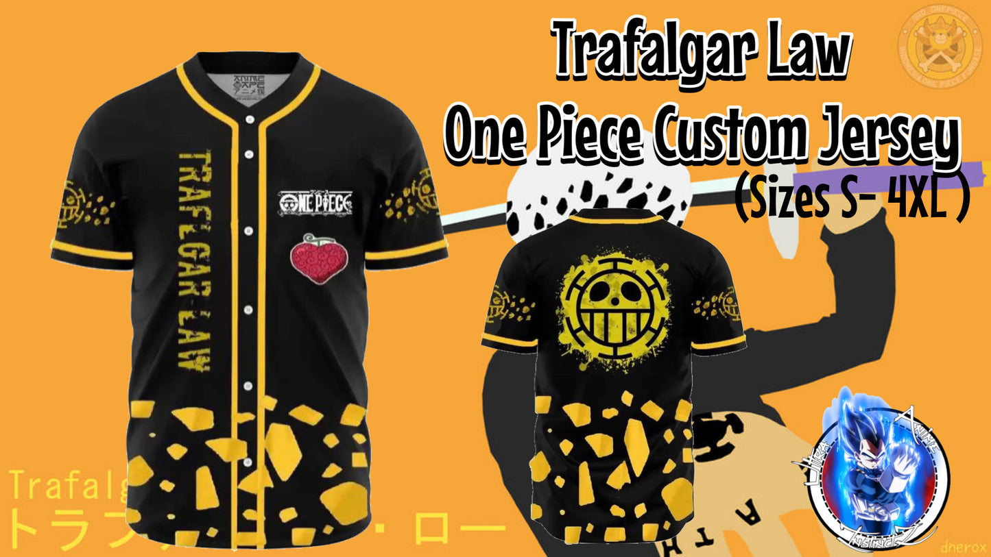 Trafalgar Law One Piece Jersey