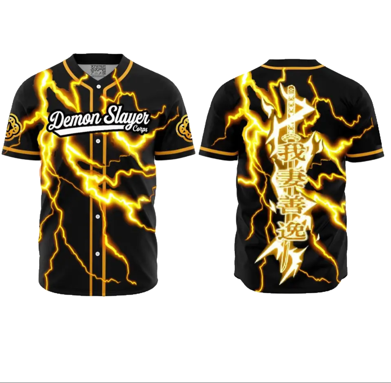 “Lightning Breathing” - Zenitsu Custom Jersey