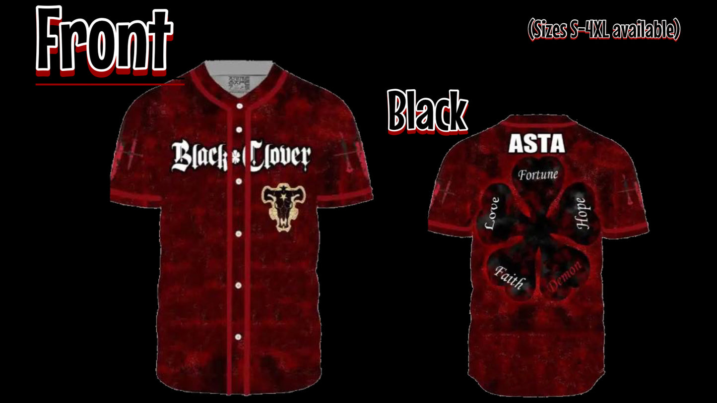 “Asta”- Black Clover Jersey