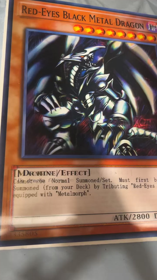 3D YuGiOh “red eyes set” Poster