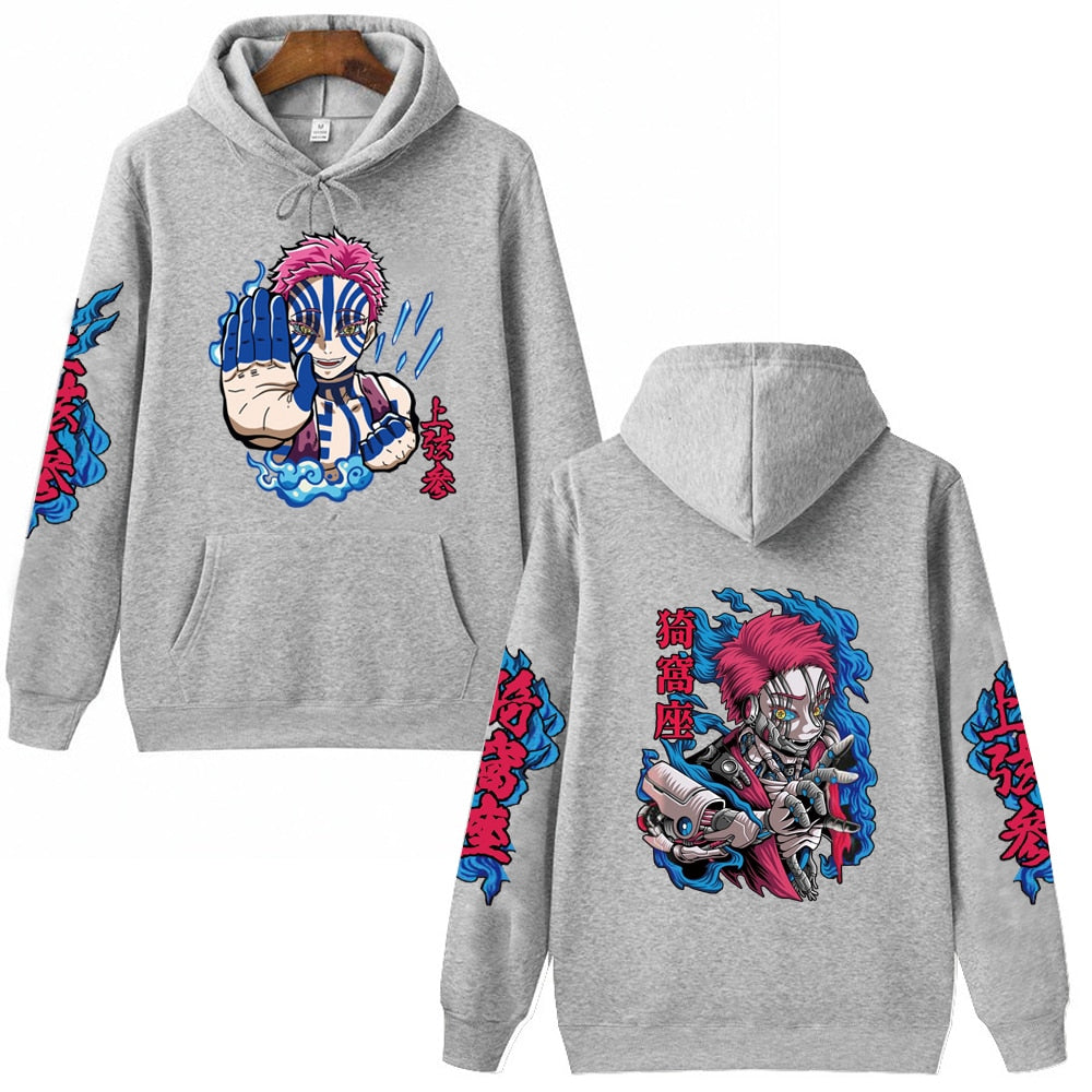 “Akaza Harajuku” Graphic Hoodie