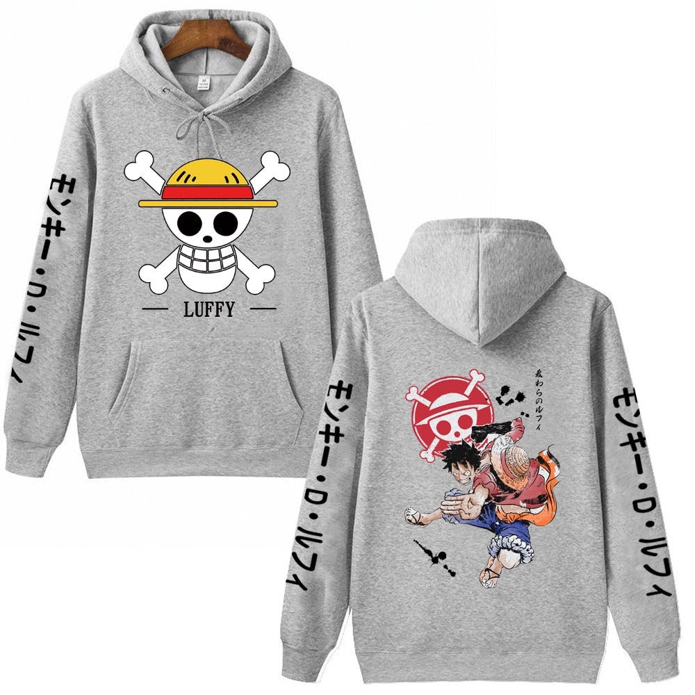“Monkey D. Luffy” - Graphic Hoodie