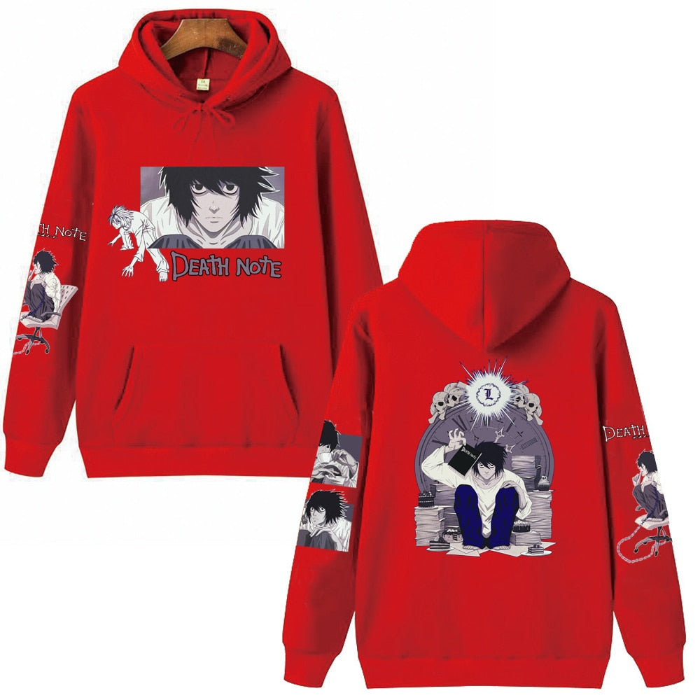 “Death Note” Graphic Hoodie