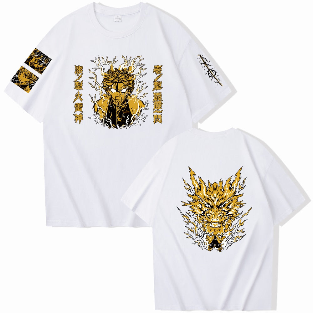 “Thunder Breathing” - Zenitsu Demon Slayer Graphic T-shirt