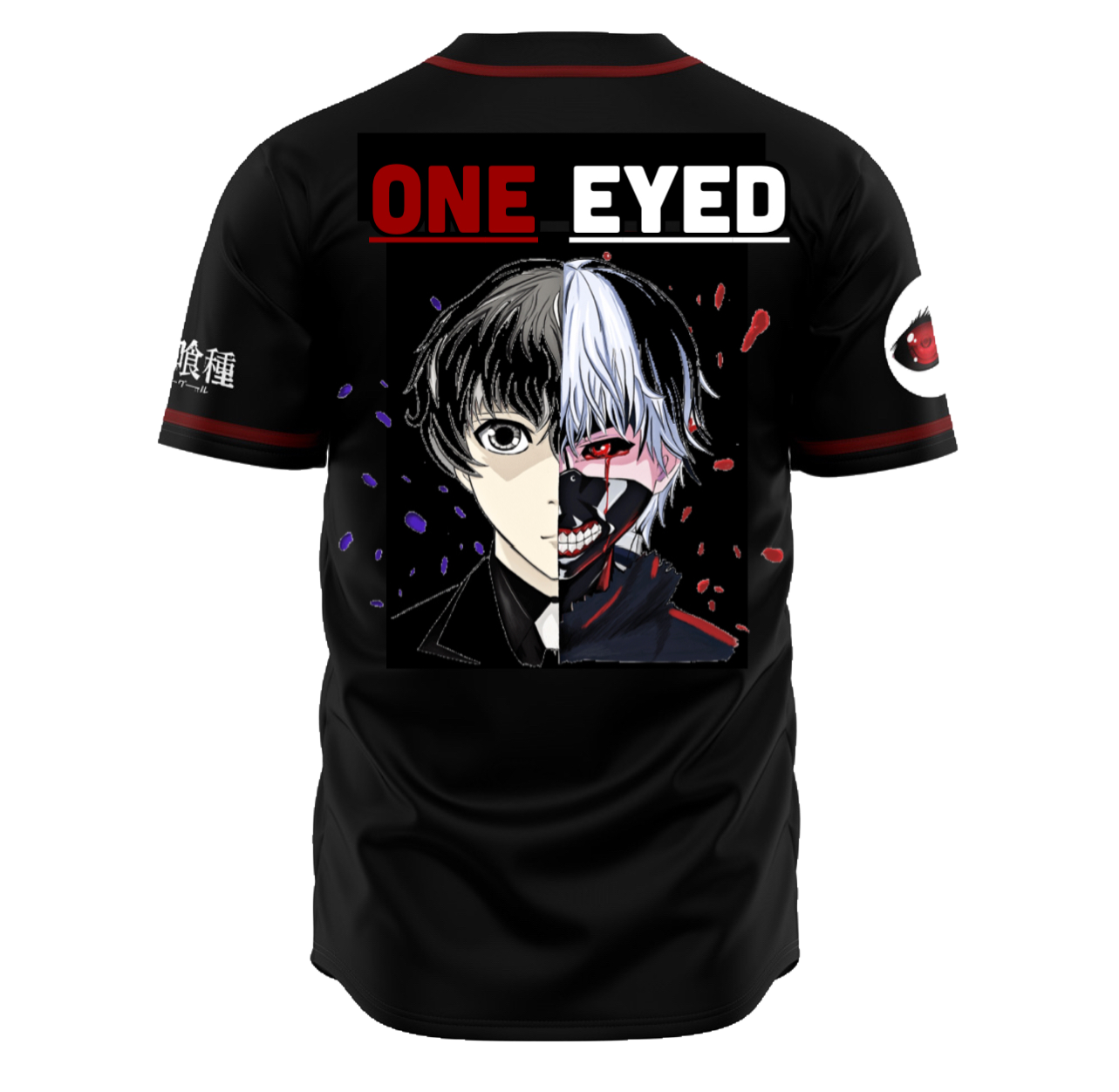 “One Eyed” Kaneki Tokyo Ghoul Jersey