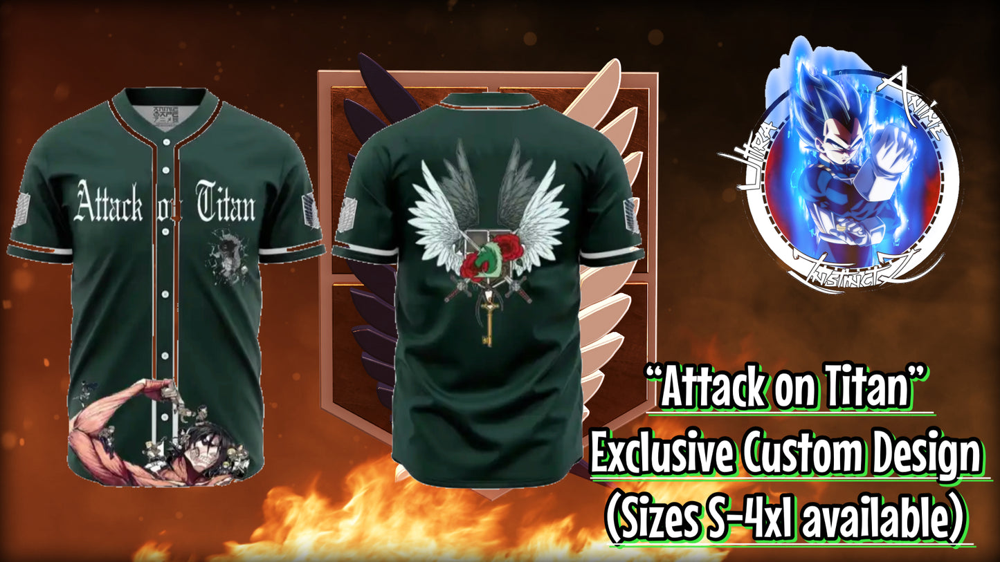 “Final Titan” Attack on Titan Jersey