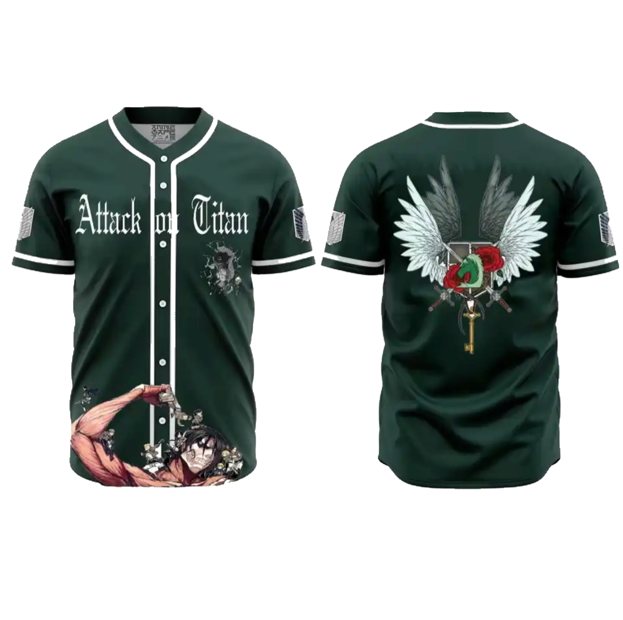 “Final Titan” Attack on Titan Jersey