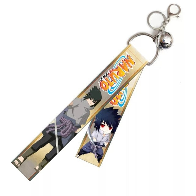 Anime Character Wristlet Keychains