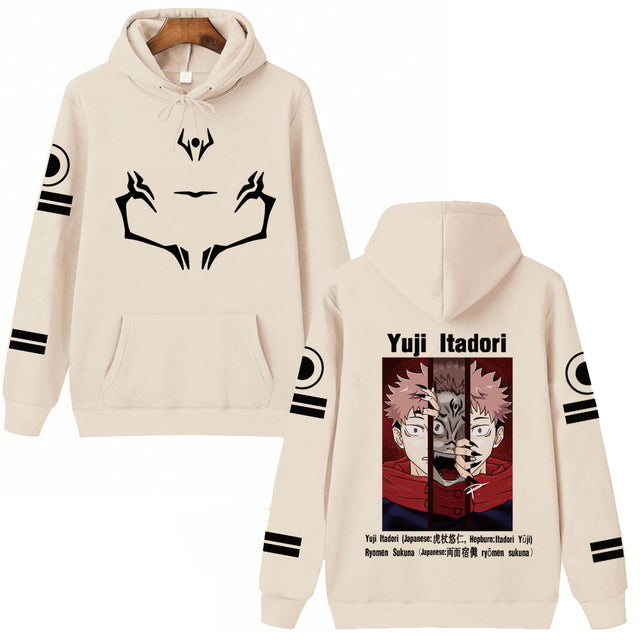 “Itadori Yuji”- Jujutsu Kaisen Graphic Hoodie