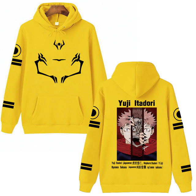 “Itadori Yuji”- Jujutsu Kaisen Graphic Hoodie