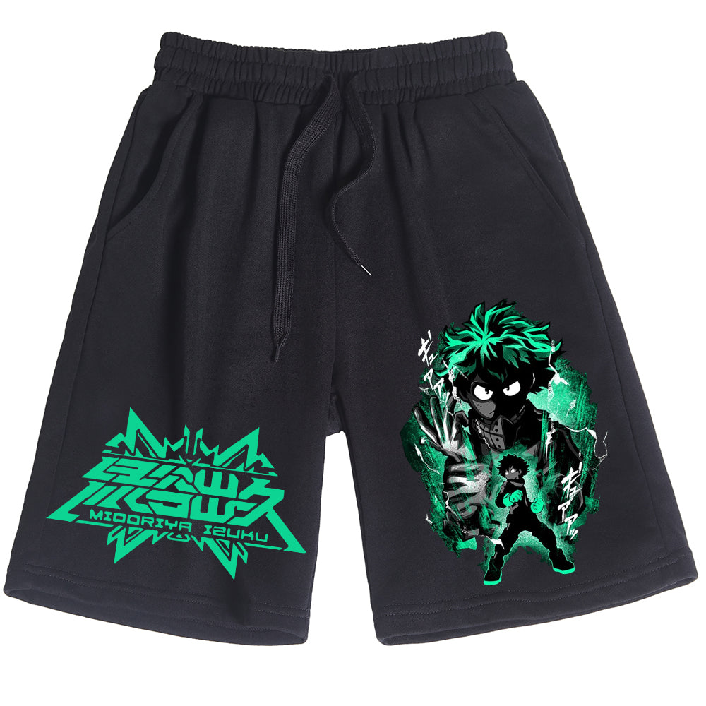 My Hero Academia (Different Characters only in black) Shorts