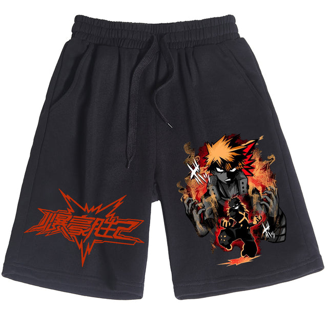 My Hero Academia (Different Characters only in black) Shorts