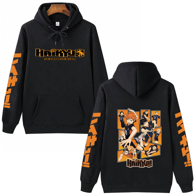“Haikyuu Varsity” -Graphic Hoodie