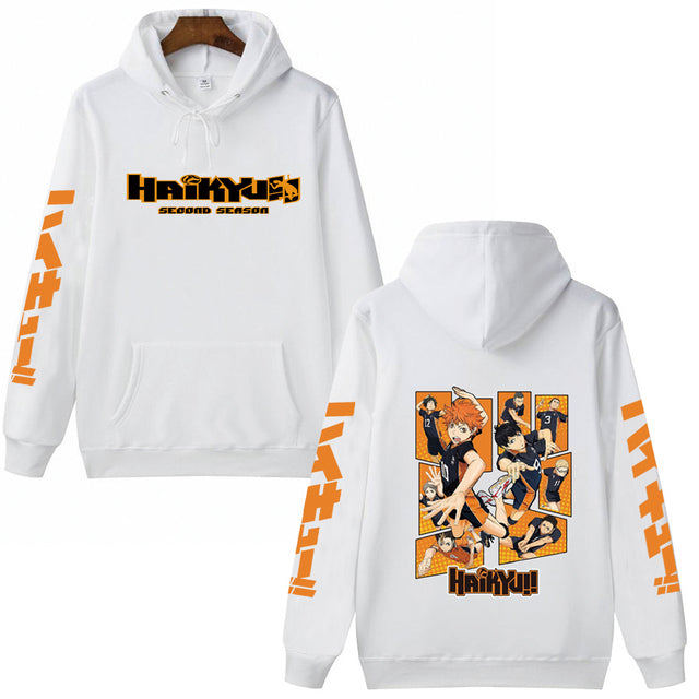 “Haikyuu Varsity” -Graphic Hoodie