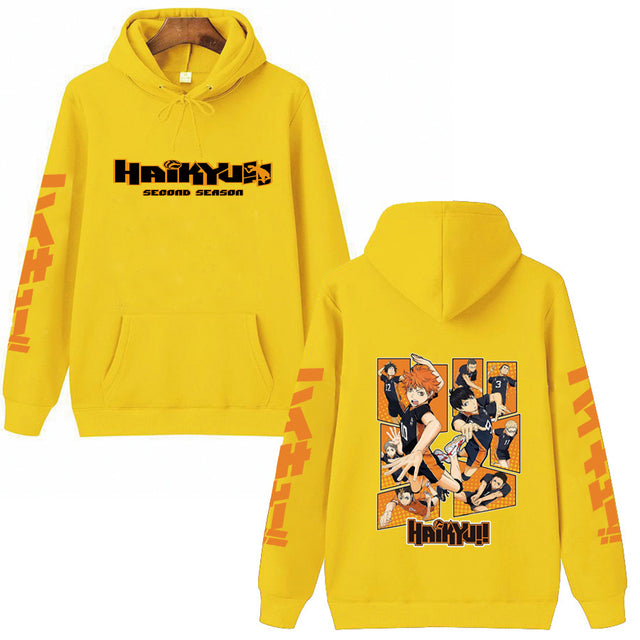 “Haikyuu Varsity” -Graphic Hoodie