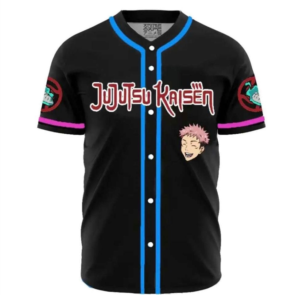 “Itadori Yuji” - JJK Custom Jersey – ultraanimeinstinctz