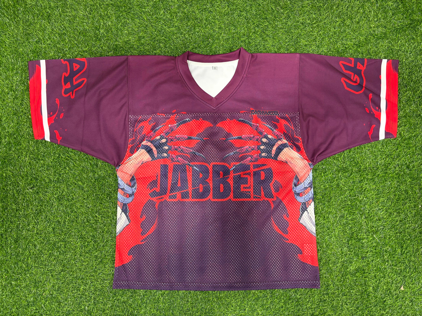 Jabber Crop Top Football Jersey