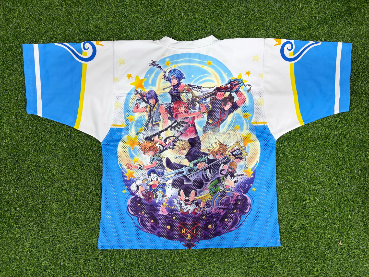 Kingdom H Crop Top Football Jersey