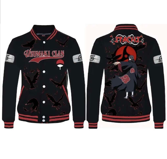Itachi Naruto Varsity Jacket