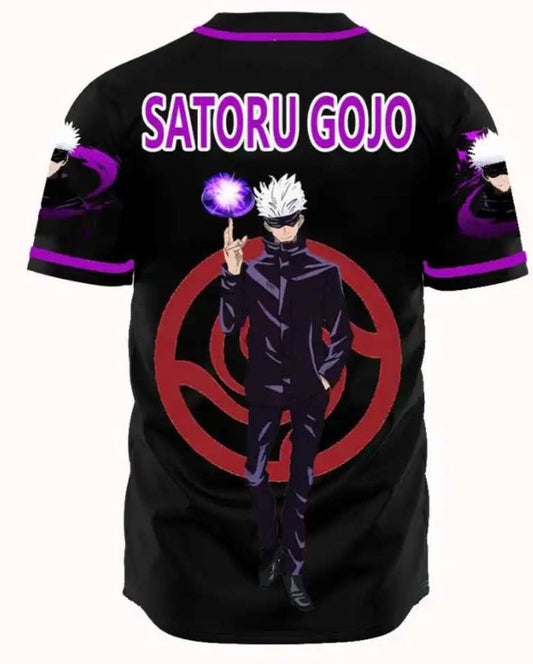 “Curse Purple” Gojo Santoru Custom Jersey