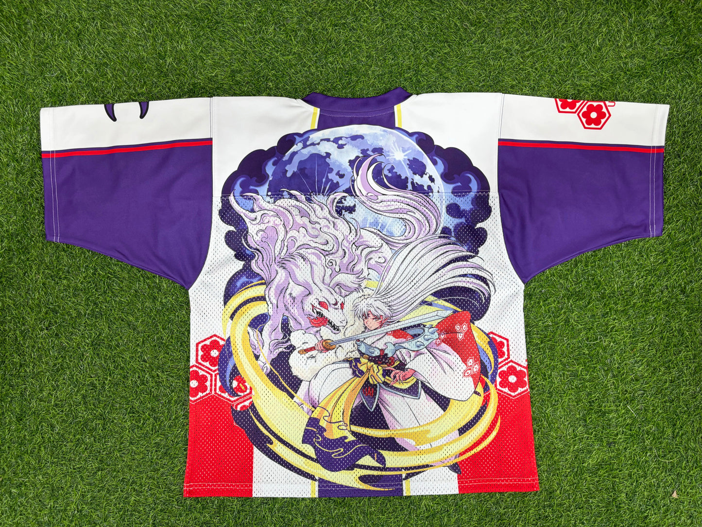 Sesshy Crop Top Football Jersey