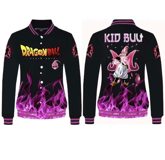 Kid Buu DBZ Varsity Jacket