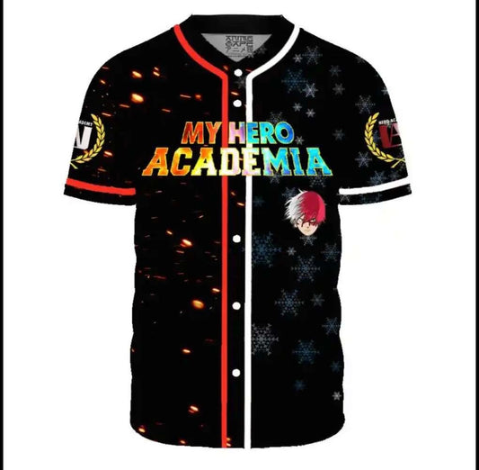 “Fire & Ice” Todoroki MHA Jersey