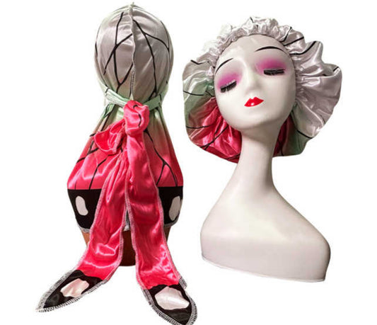 Butterfly Beauty “Shinobu” Bonnet/Durag
