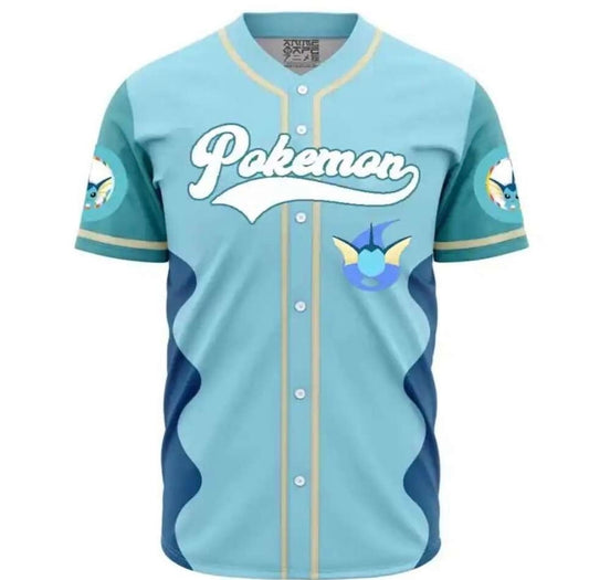 Vaporeon Eeveelusion Pokémon Jersey