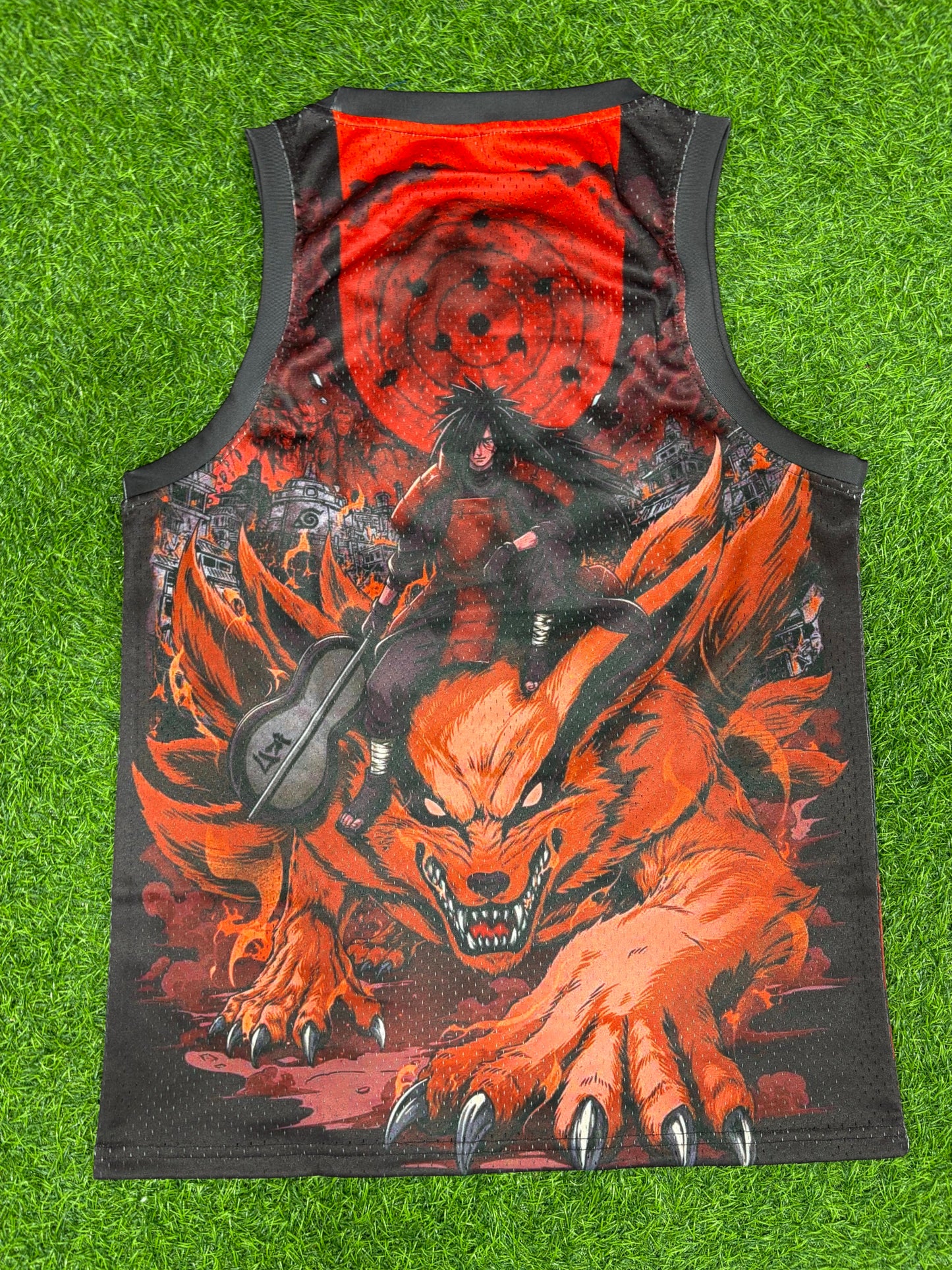 Ghost of the Uchiha Basketball Jersey