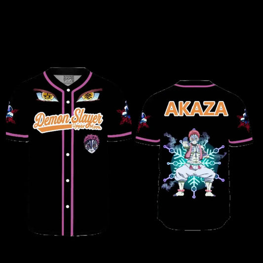 Akaza- Upper Moon Demon Slayer Jersey