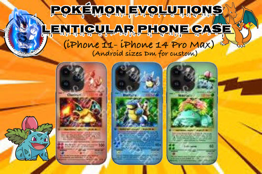 “ Pokemon Evolutions” - Lenticular Phone Case
