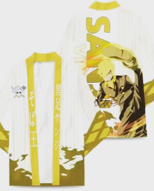 “Black Leg Sanji” - One Piece Kimono