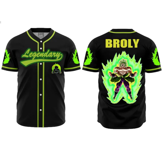 “Broly “ DBZ Custom Jersey