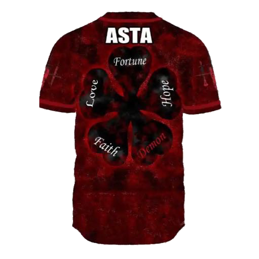 “Asta”- Black Clover Jersey