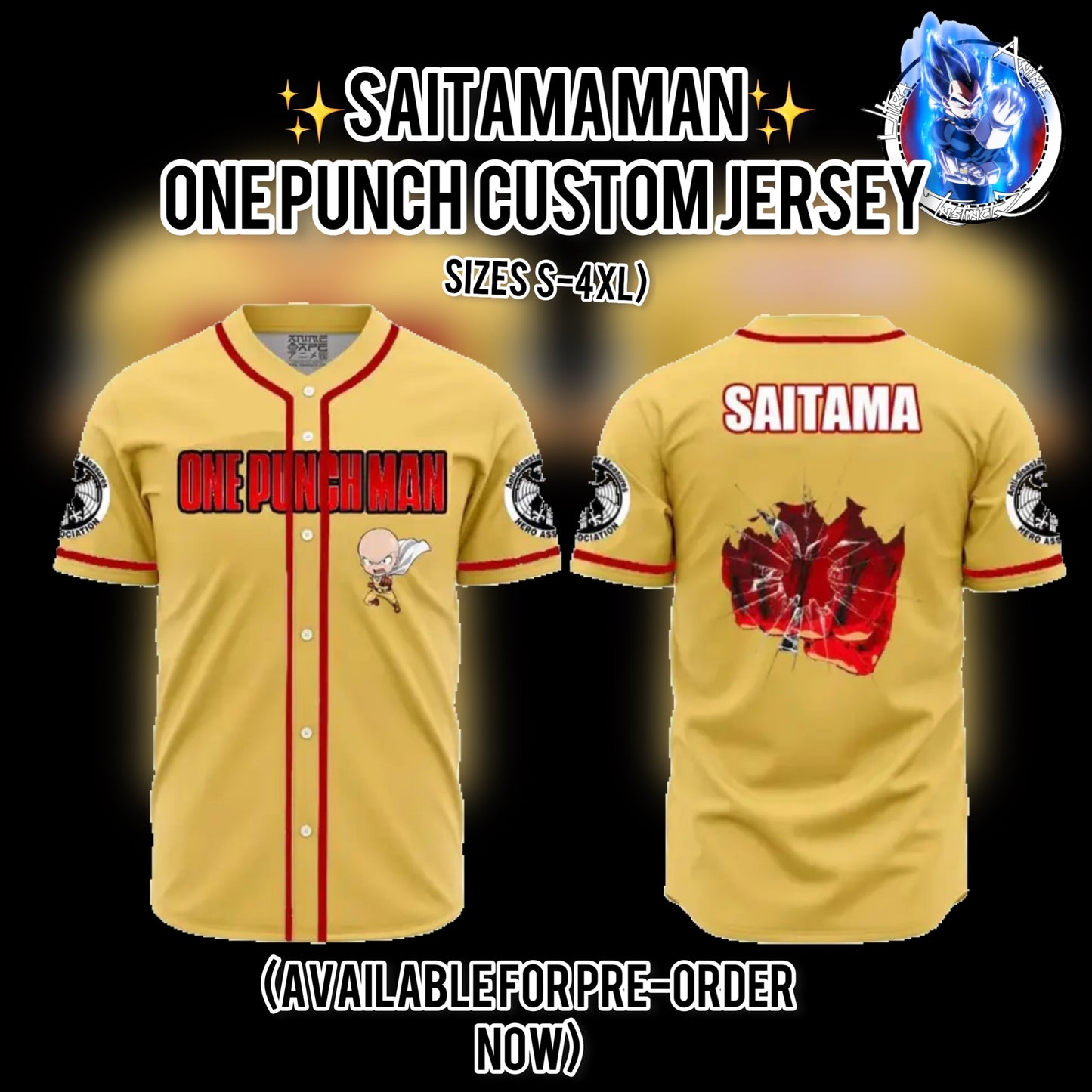 “SAITAMA MAN” - One Punch Man Jersey