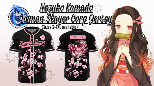 “Nezuko Kamado” Demon Slayer Jersey