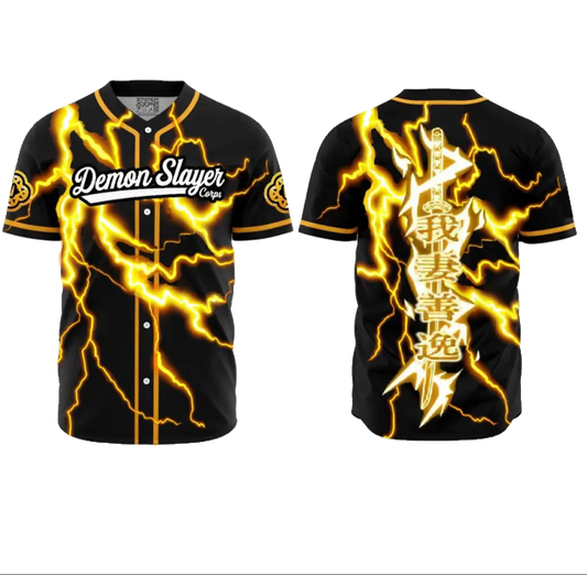 “Lightning Breathing” - Zenitsu Custom Jersey